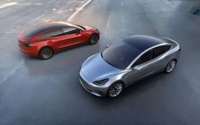 Tesla Model 3 Top Capture