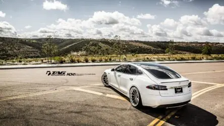 Tesla Model S With ADV1 Wheels Image 10