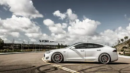 Tesla Model S With ADV1 Wheels Image 11