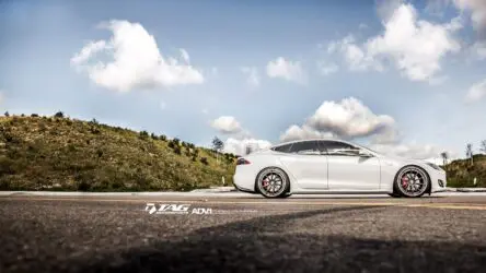 Tesla Model S With ADV1 Wheels Image 8