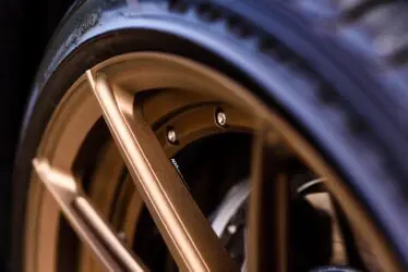 Blue Tesla Model 3 – ADV.1 Aftermarket Forged Wheels