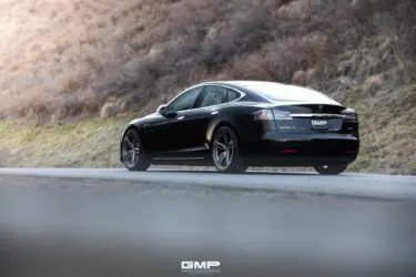 Black Tesla Model S P100D – Vossen Wheels