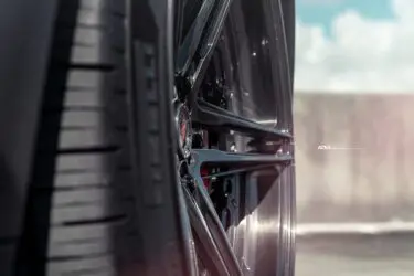 Solid Black Tesla Model X – ADV.1 Advanced Series Wheels