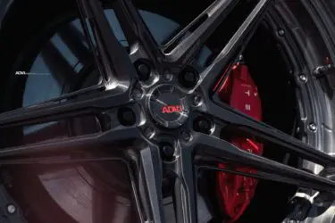 Solid Black Tesla Model X – ADV.1 Advanced Series Wheels