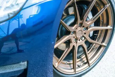Deep Blue Metallic Tesla Model 3 Dual Motor With ADV.1 Wheels