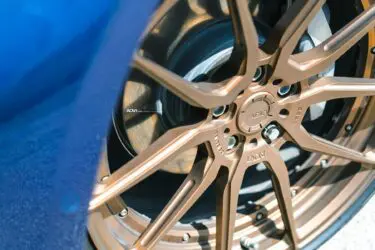 Deep Blue Metallic Tesla Model 3 Dual Motor With ADV.1 Wheels