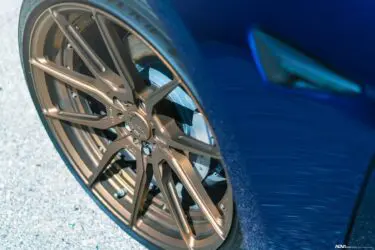 Deep Blue Metallic Tesla Model 3 Dual Motor With ADV.1 Wheels