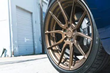 Deep Blue Metallic Tesla Model 3 Dual Motor With ADV.1 Wheels