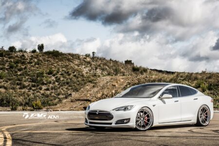Tesla Model S With ADV1 Wheels Image 1