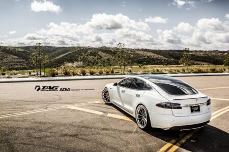 Tesla Model S With ADV1 Wheels Image 10