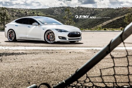 Tesla Model S With ADV1 Wheels Image 14