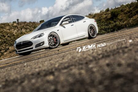 Tesla Model S With ADV1 Wheels Image 4