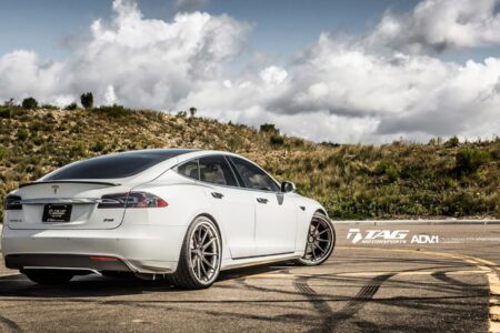 Tesla Model S With ADV1 Wheels Image 5