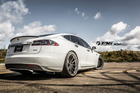 Tesla Model S With ADV1 Wheels Image 6