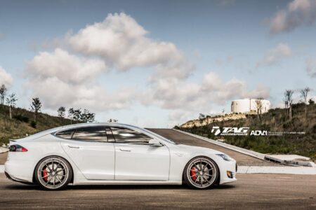 Tesla Model S With ADV1 Wheels Image 7
