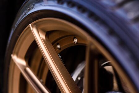 Blue Tesla Model 3 – ADV.1 Aftermarket Forged Wheels