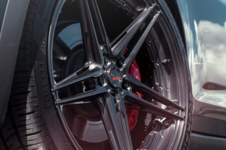 Solid Black Tesla Model X – ADV.1 Advanced Series Wheels-adv1-a
