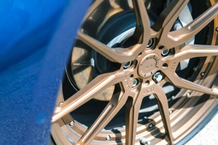 Deep Blue Metallic Tesla Model 3 Dual Motor With ADV.1 Wheels