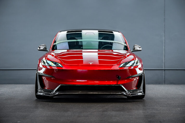 Unplugged Performance Built the 2024 Model 3 Performance Into a Track Weapon, and Called It Red Rocket