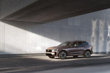 2027 Volvo XC60 Plug-In Hybrid Front Three Quarter View
