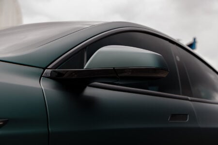 Matte Platinum Dark Sage 2026 Tesla Model S Plaid Wrap By Bulletproof Auto Spa Image 40
